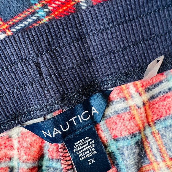 NAUTICA Women's 2 Piece Plaid Pajama Set Size 2X NWT - Picture 4 of 10
